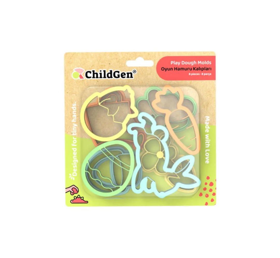 Moldes primavera para arena y plastilina