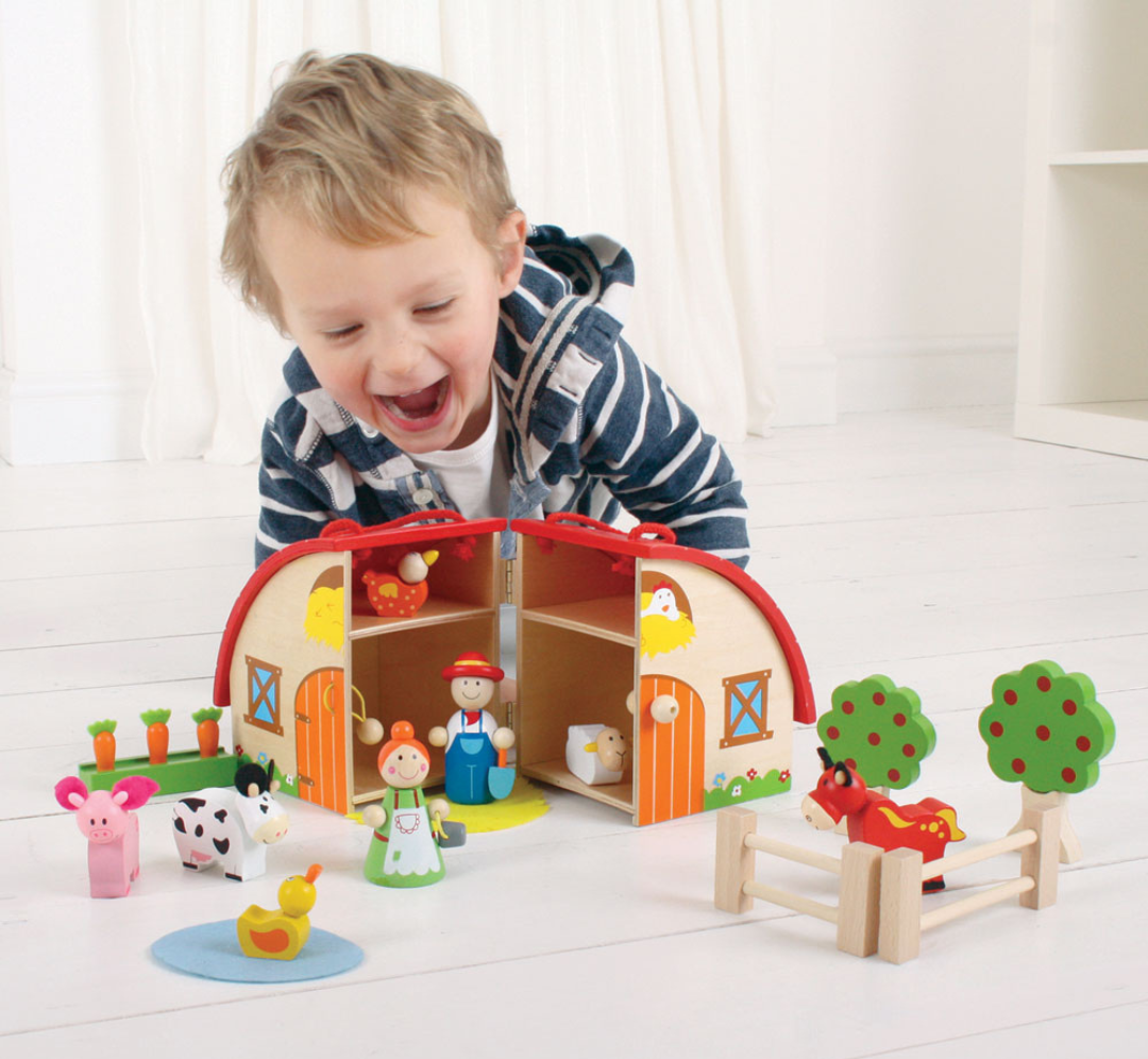 Mini Granja de madera