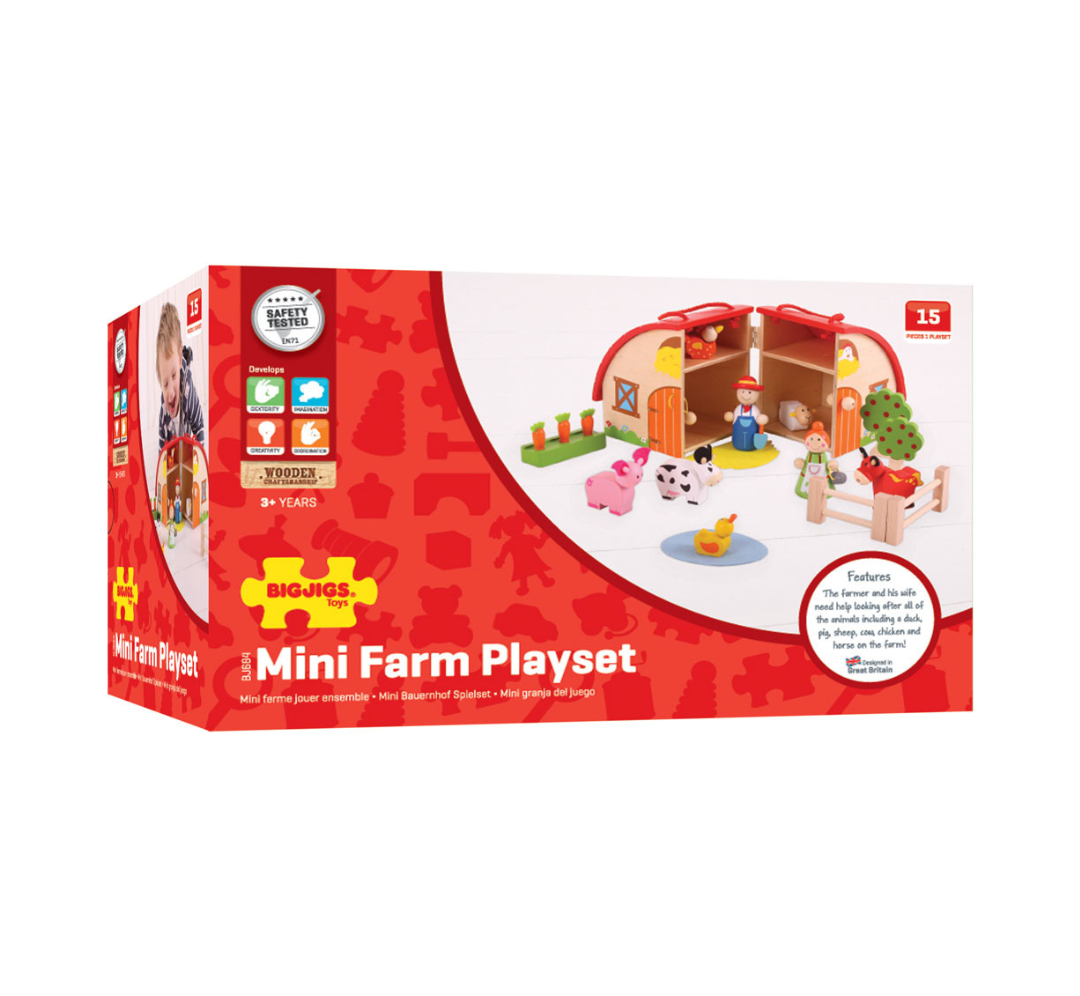 Mini Granja de madera