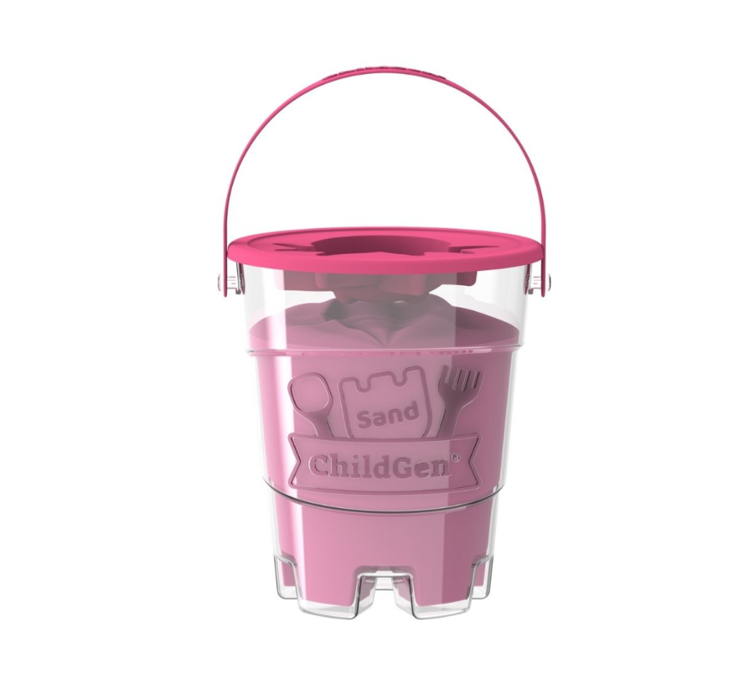 Arena cinética rosa - 500 g.