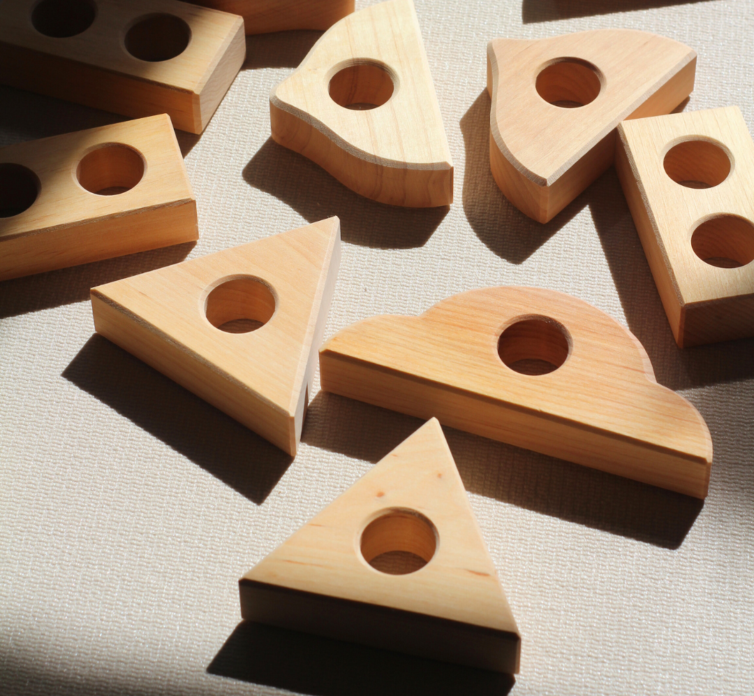 Peephole Blocks - 20 pcs - Bauspiel