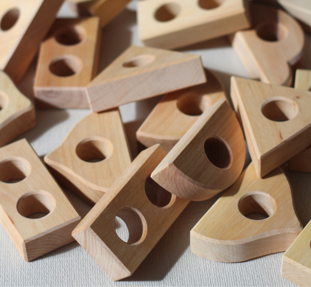 Peephole Blocks - 20 pcs - Bauspiel
