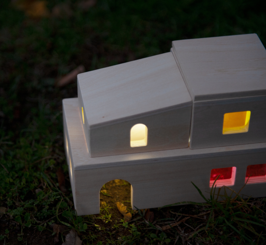 Pueblo translúcido - Translucent Village - Andreu Toys