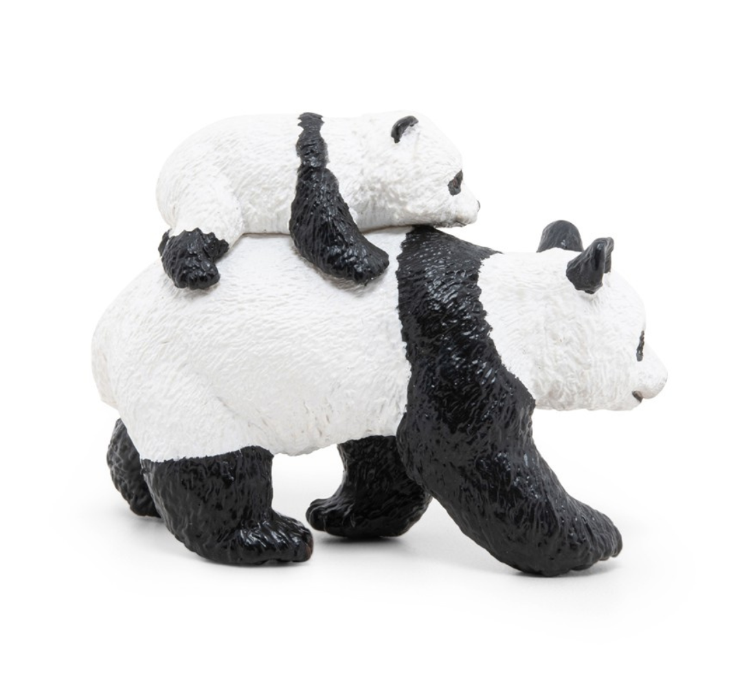 Panda y bebe panda