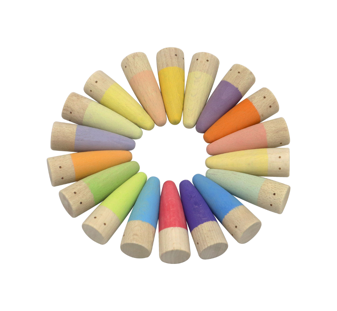 Figuritas de madera minimundos - Wooden Figures