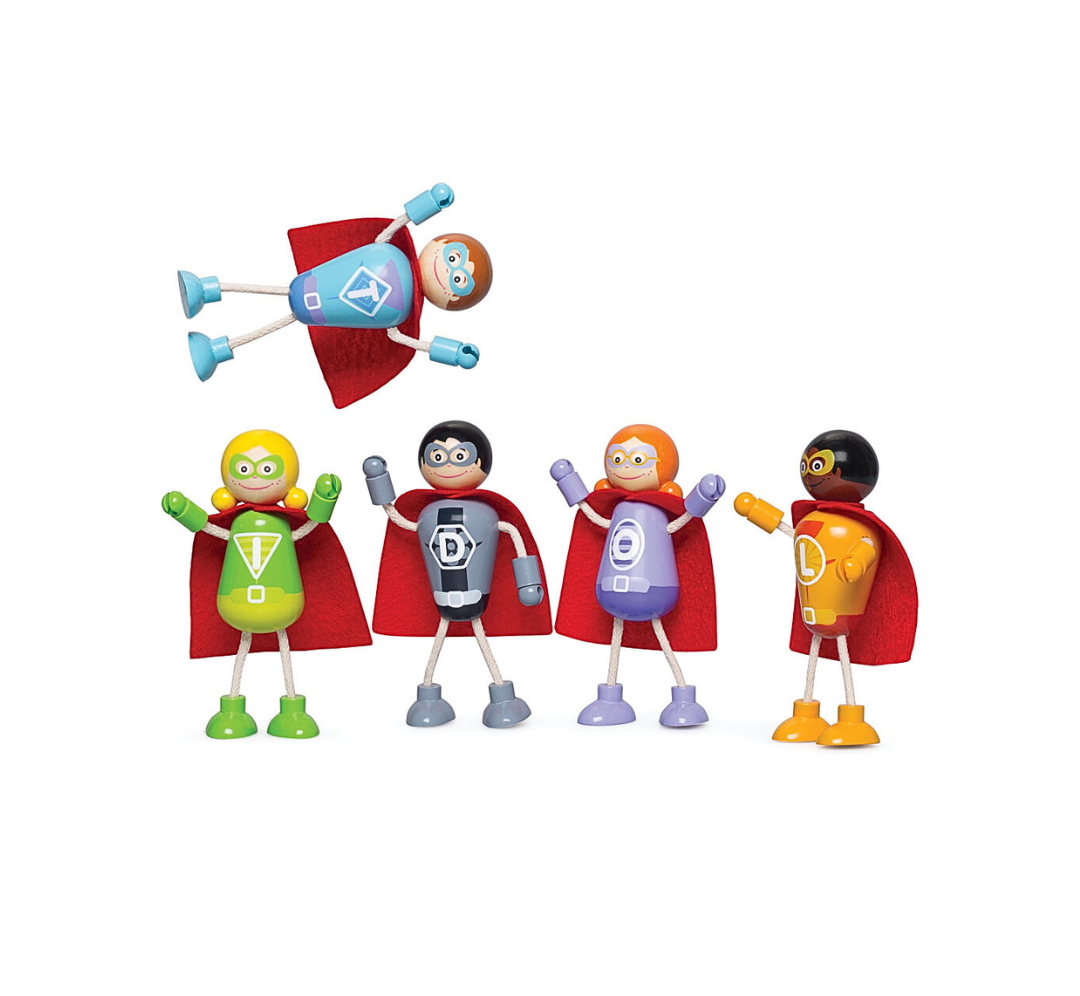 Superhéroes articulados