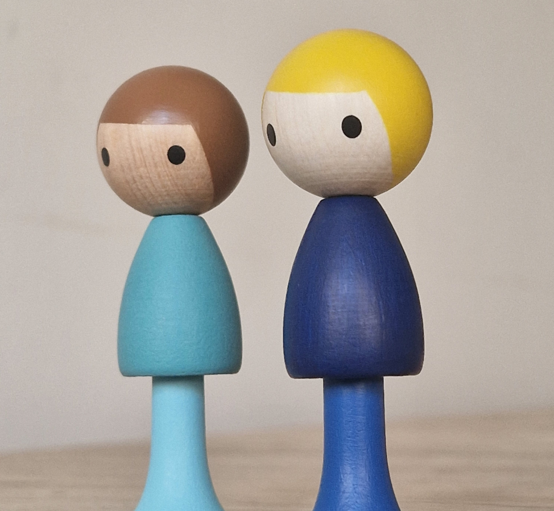 Noah & Peter - CLiCQUES - Figuras de madera