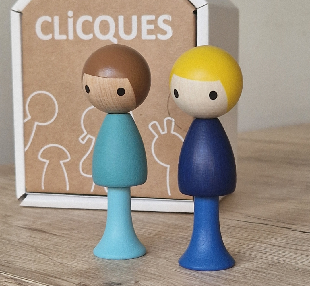 Noah & Peter - CLiCQUES - Figuras de madera