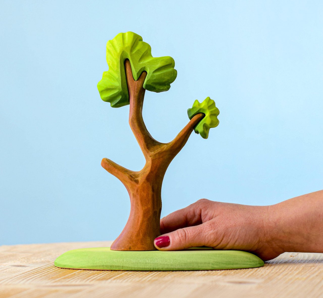 Familia y árbol de osos panda - Bumbu Toys