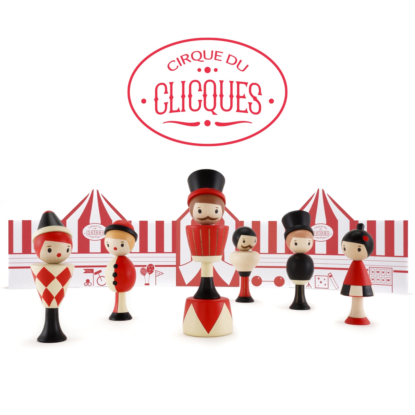 Director de circo & Forzudo - Cirque du CLiCQUES