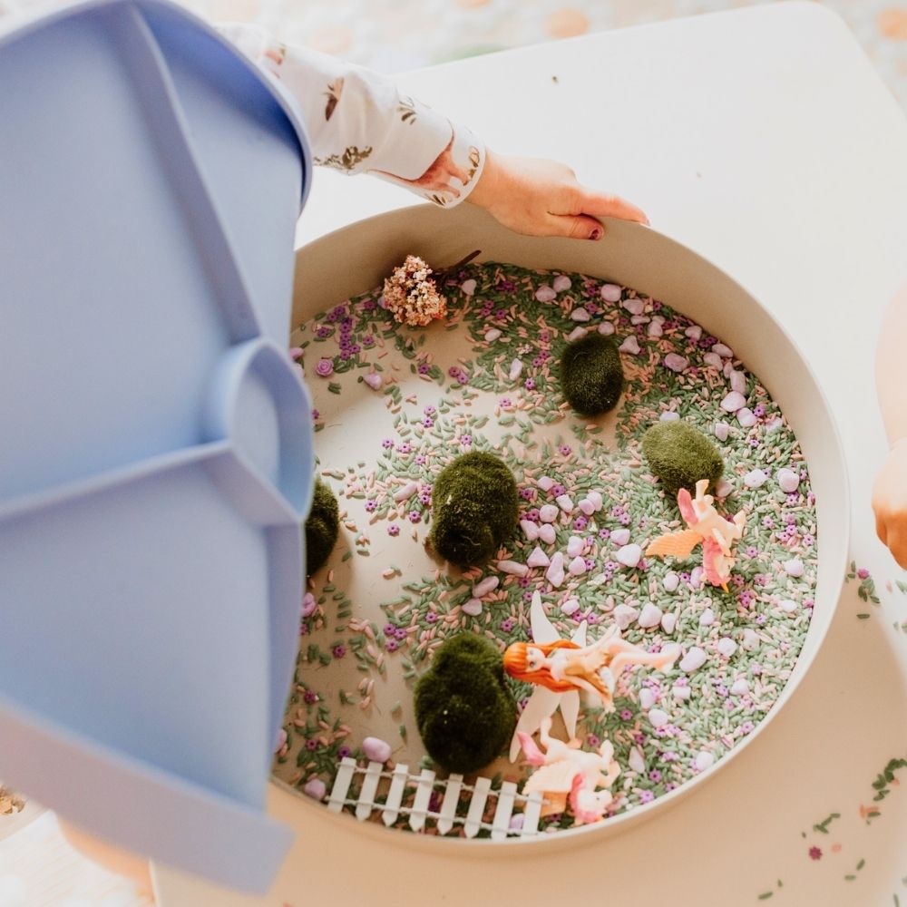 Bandeja sensorial Play Tray azul de Jellystone