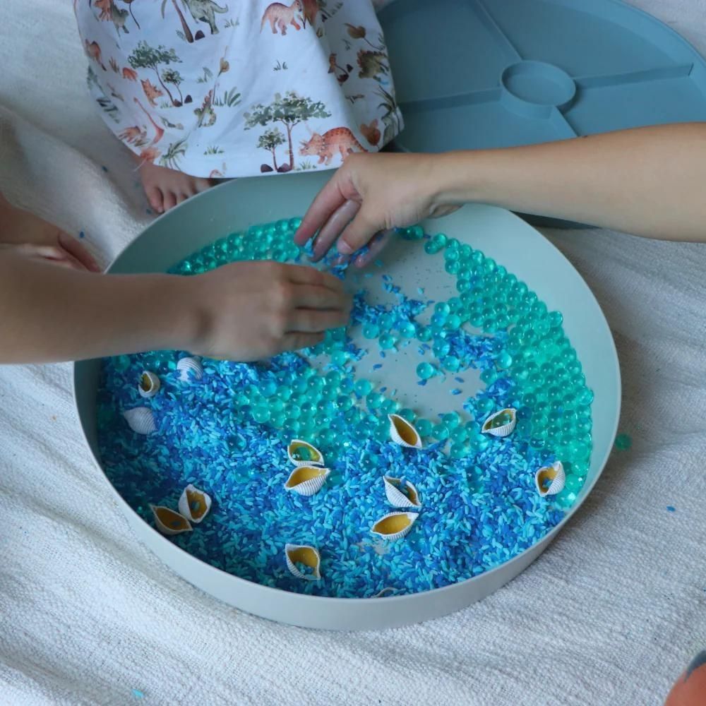 Bandeja sensorial Play Tray azul de Jellystone
