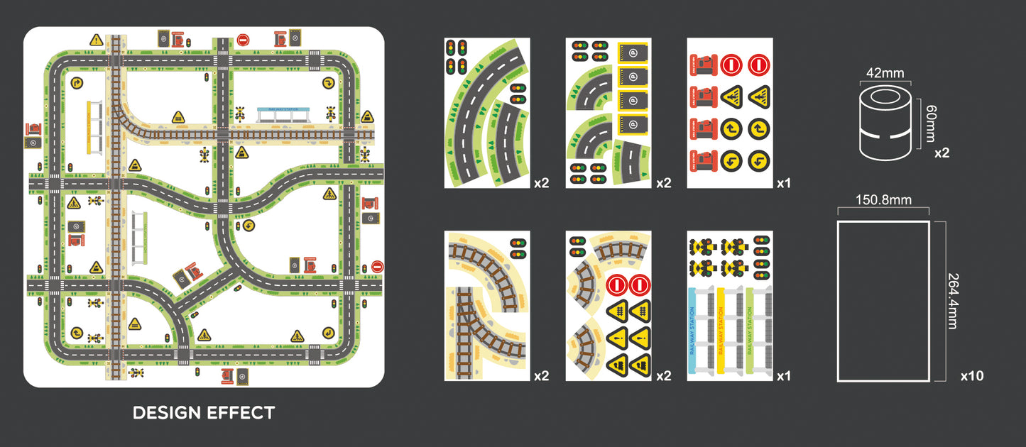 Road Tape - Cinta adhesiva de carretera