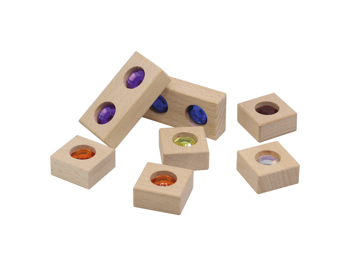 Bloques de construcción de gemas brillantes - Sparkling Gem Building Blocks