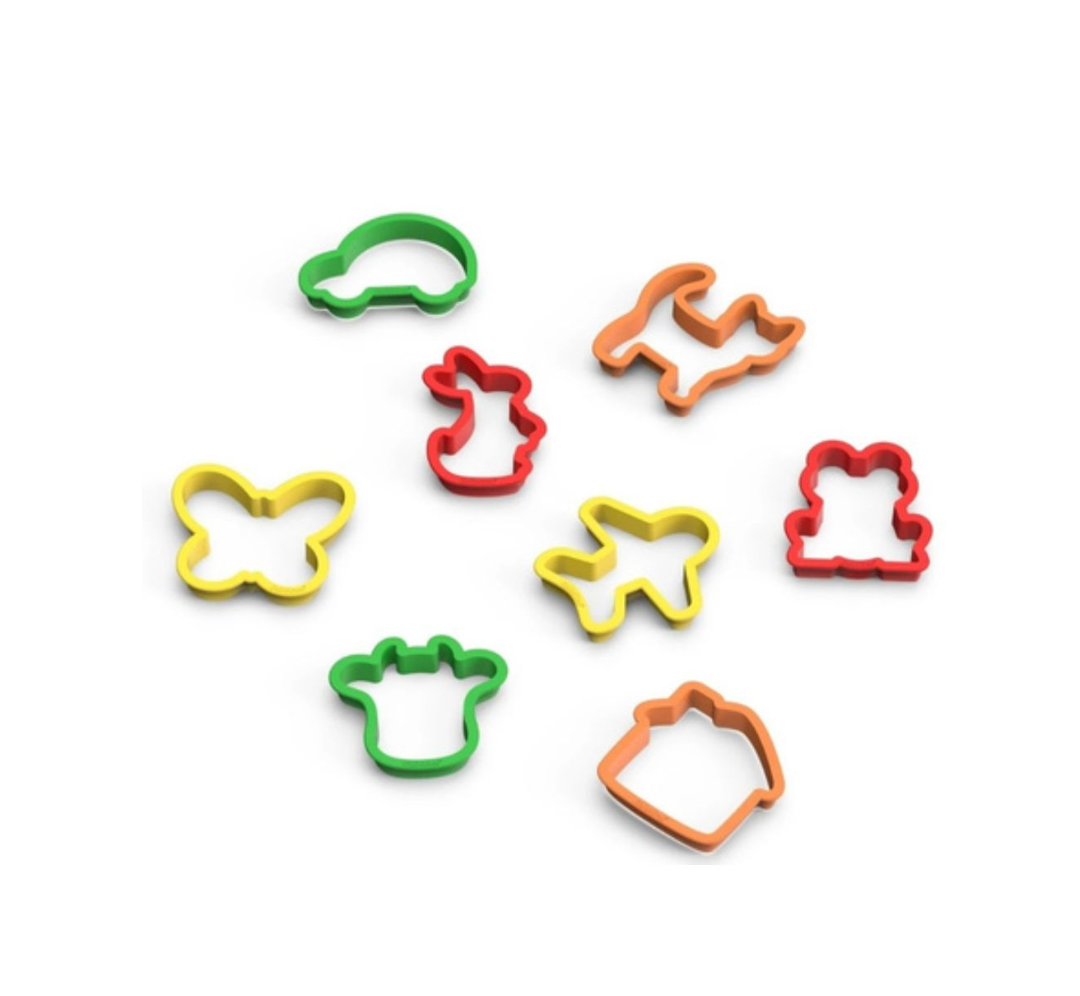Moldes de animales y vehículos para arena y plastilina