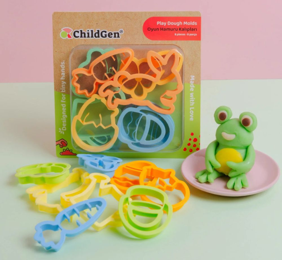 Moldes primavera para arena y plastilina