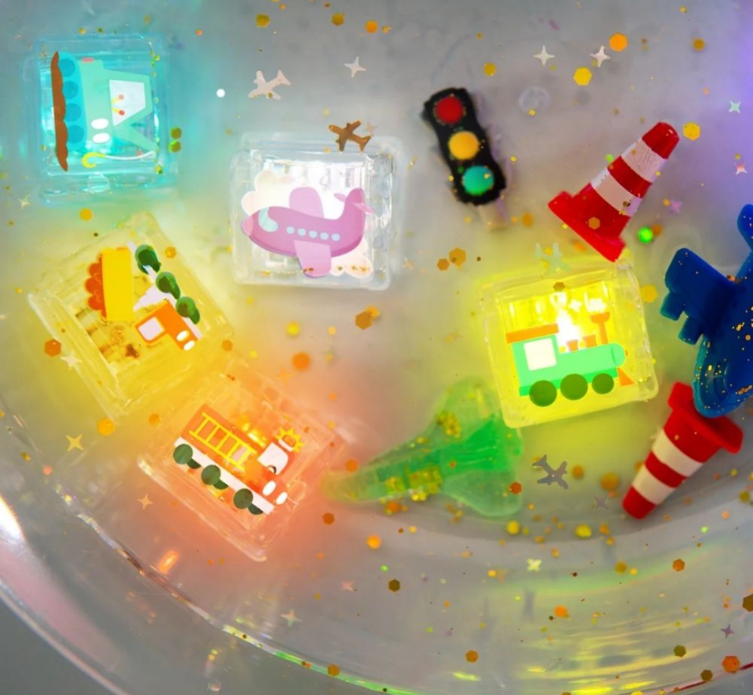 Cubos luminosos Vehículos de Glopals