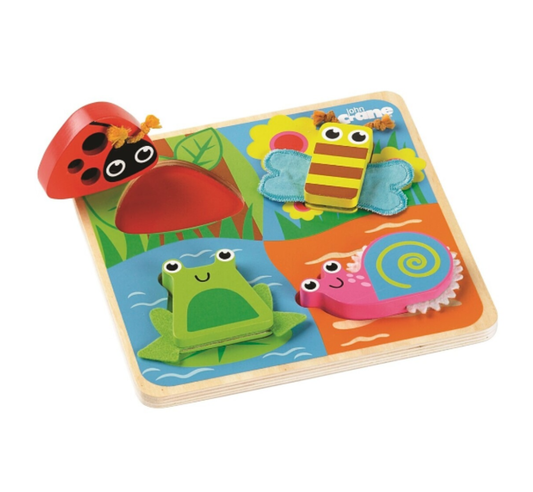Puzzle sensorial insectos