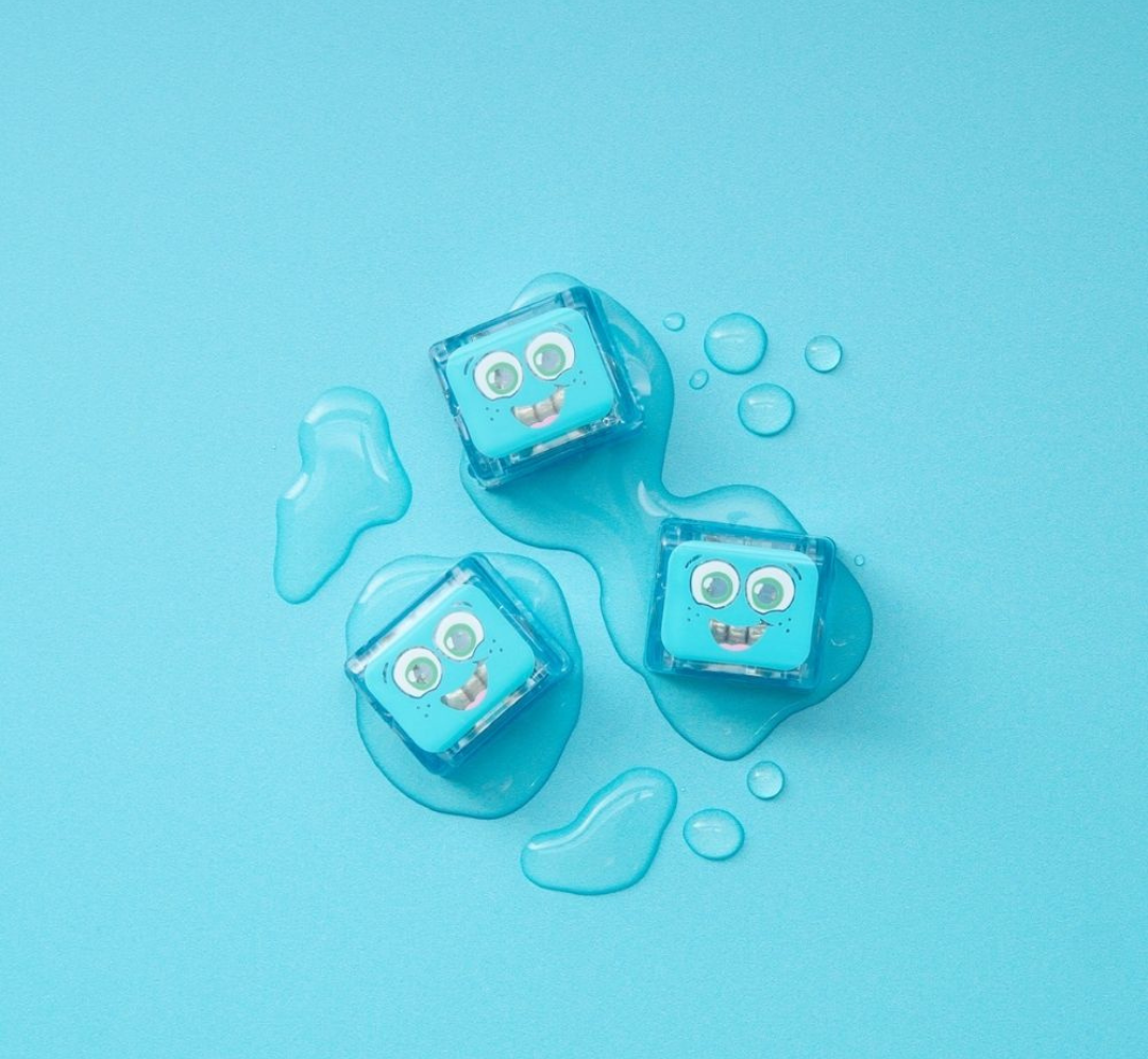Cubos luminosos acuáticos Blair Azul