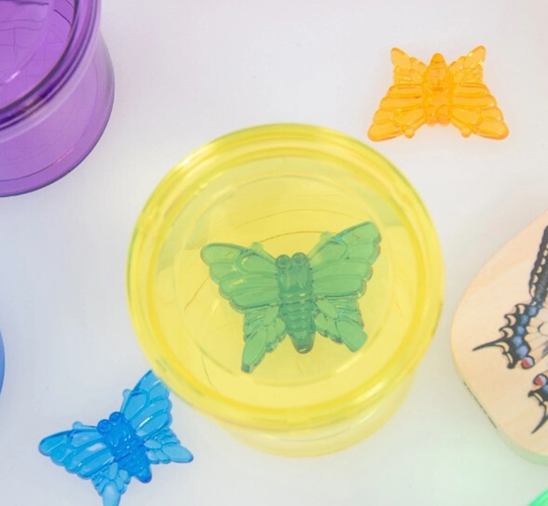 Cubos de colores  translúcidos