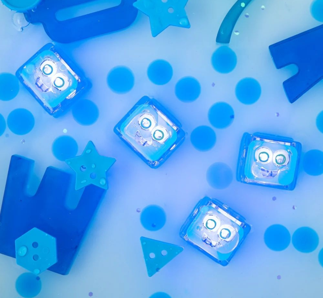 Cubos luminosos acuáticos Blair Azul