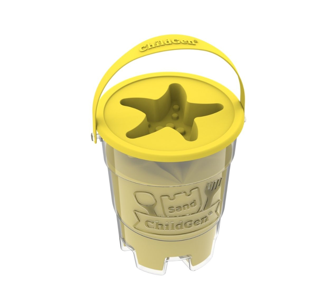 Arena cinética amarilla - 500 g.