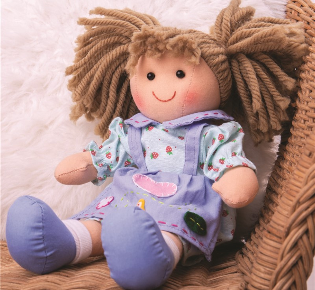 Grace - Muñeca de tela pequeña