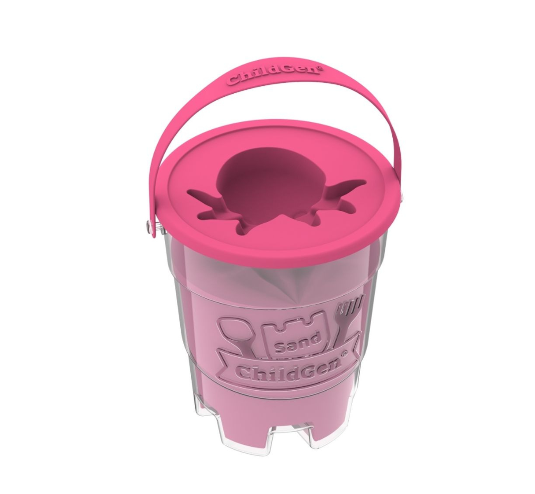 Arena cinética rosa - 500 g.