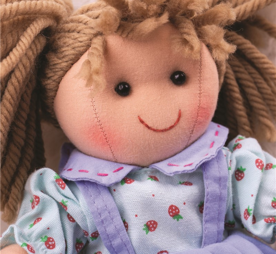 Grace - Muñeca de tela pequeña