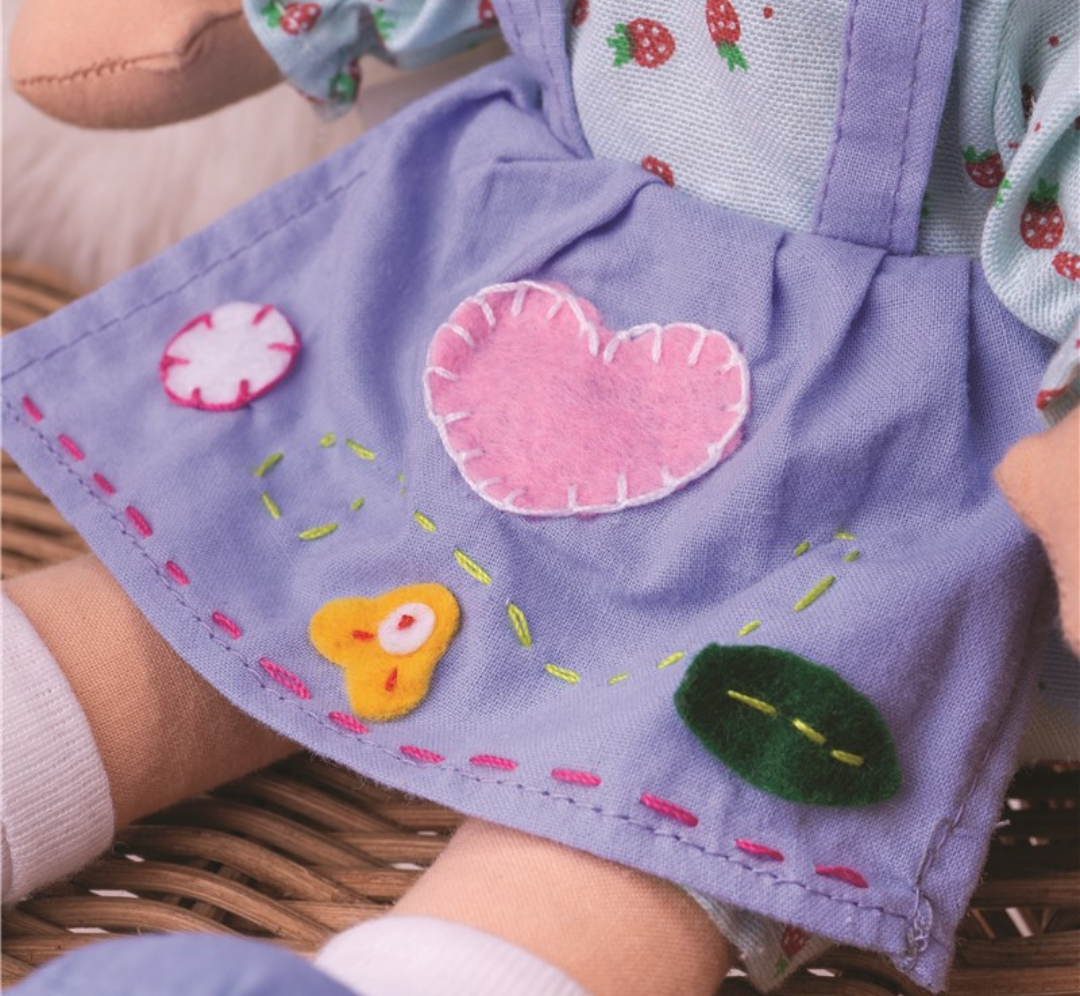 Grace - Muñeca de tela pequeña