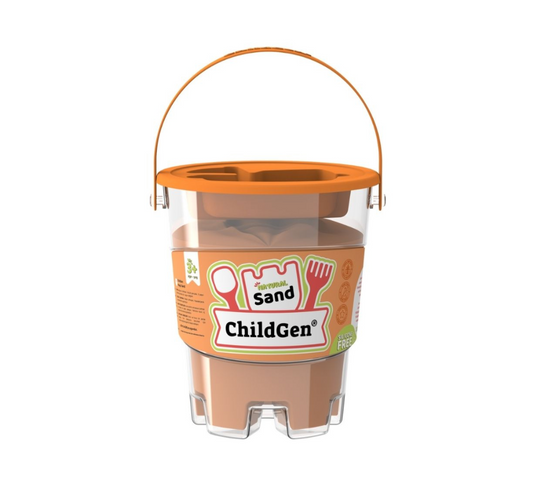 Arena cinética naranja - 500 g.