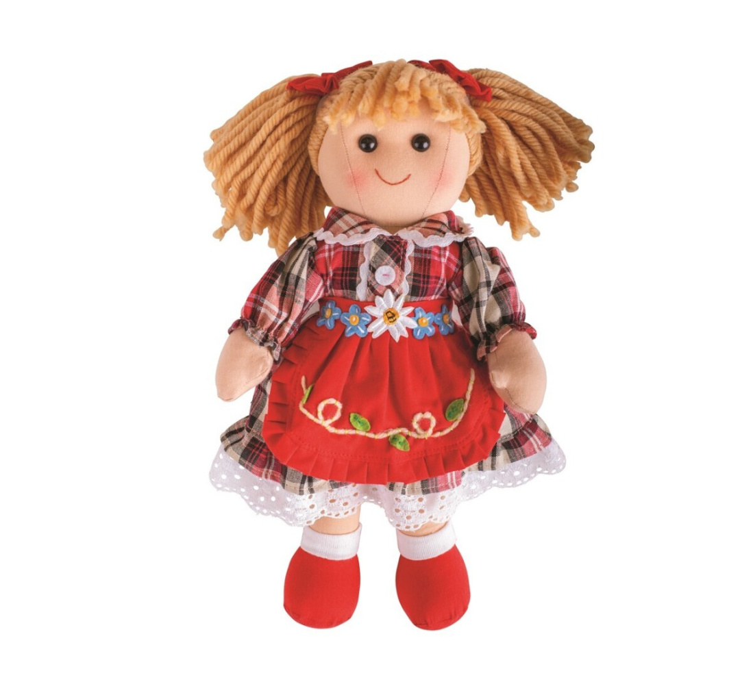 Mandie - Muñeca de tela mediana