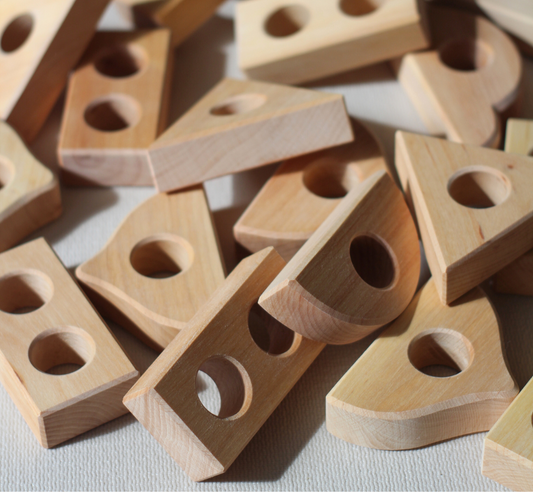 Peephole Blocks - 20 pcs - Bauspiel