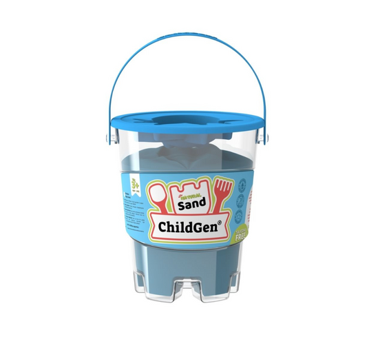 Arena cinética azul - 500 g.