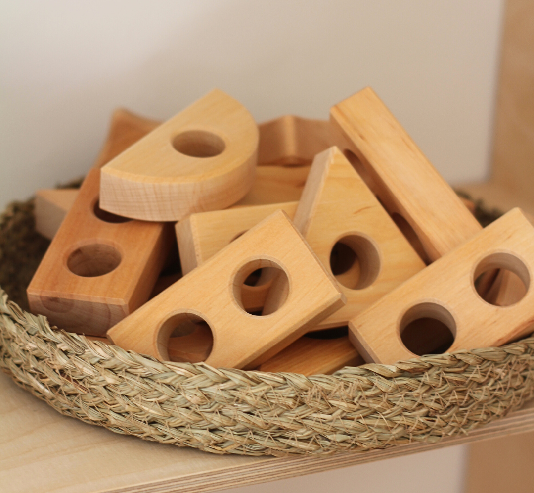 Peephole Blocks - 20 pcs - Bauspiel