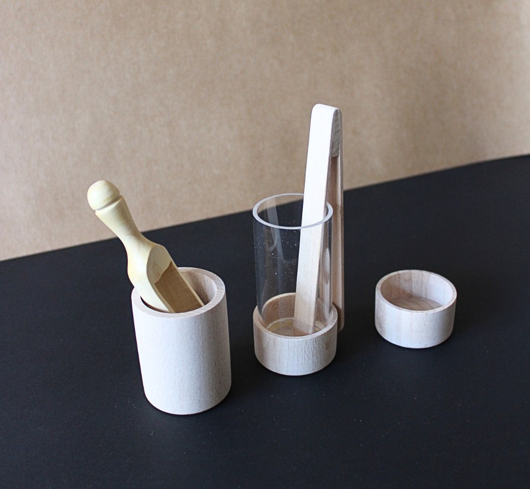 Set de utensilios sensoriales - Enrosca