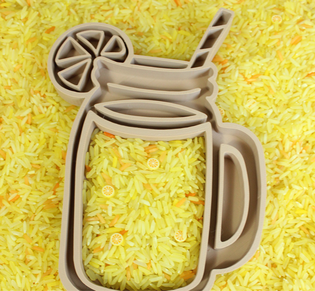 Vaso de limonada - Molde de relleno