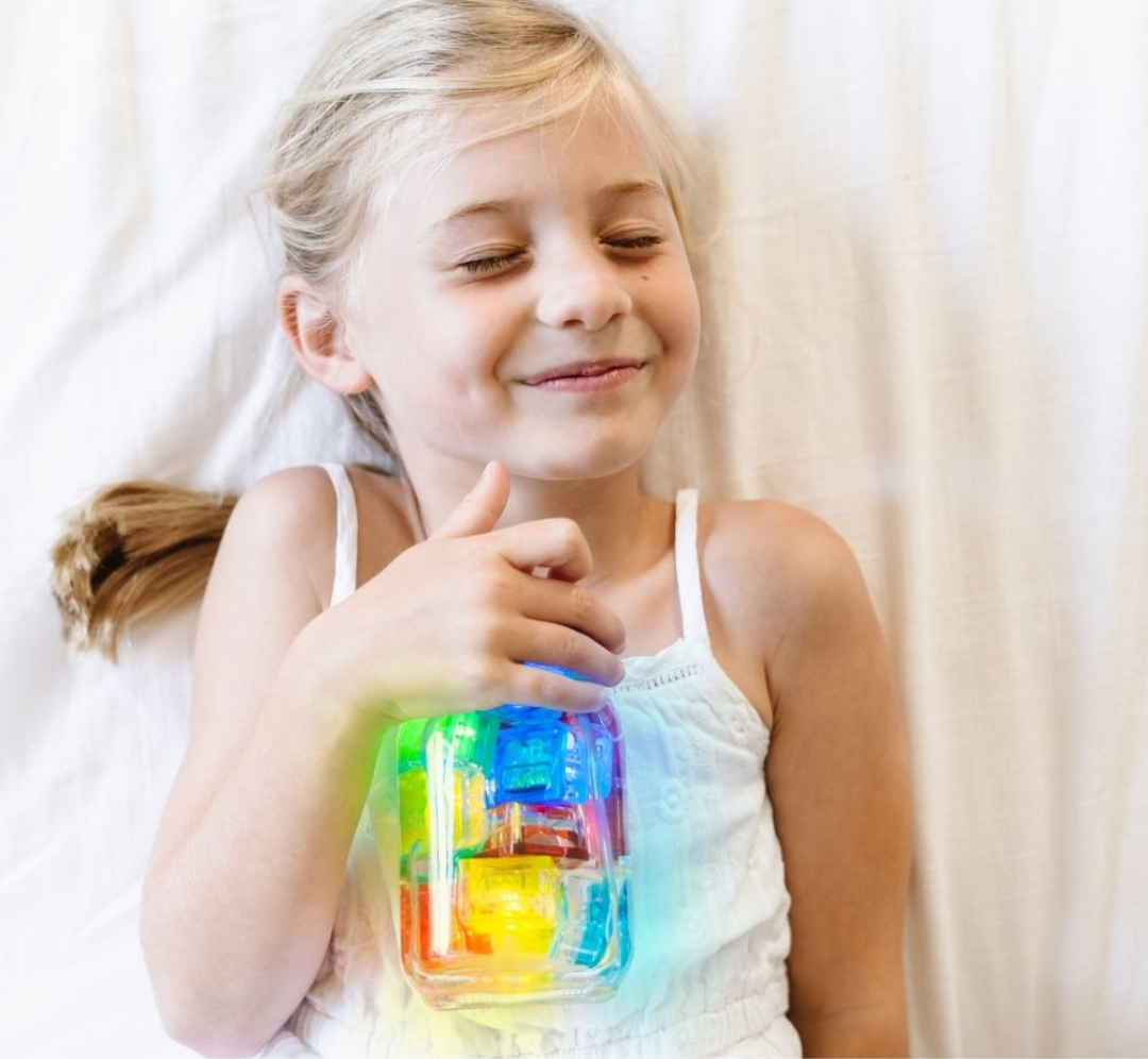 Cubos luminosos acuáticos Blair Azul