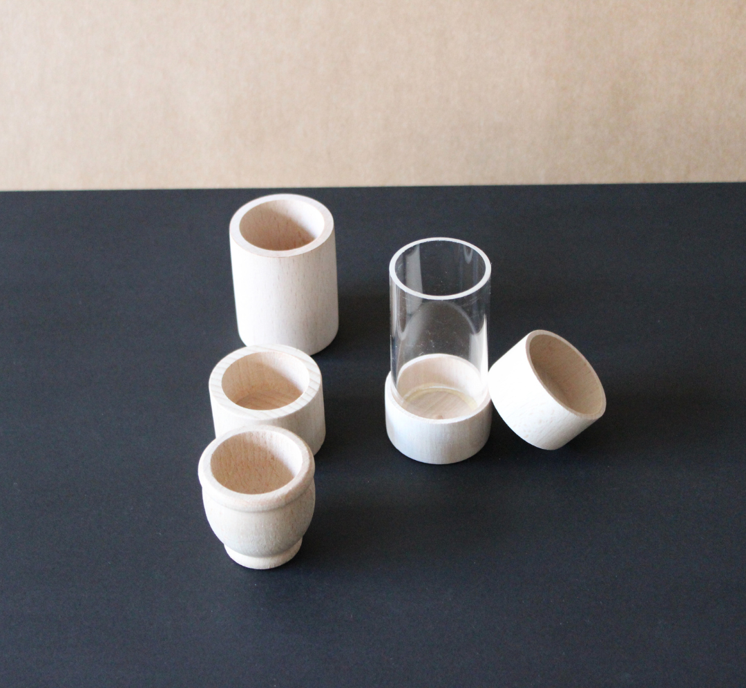 Vasos de experimentación - Enrosca