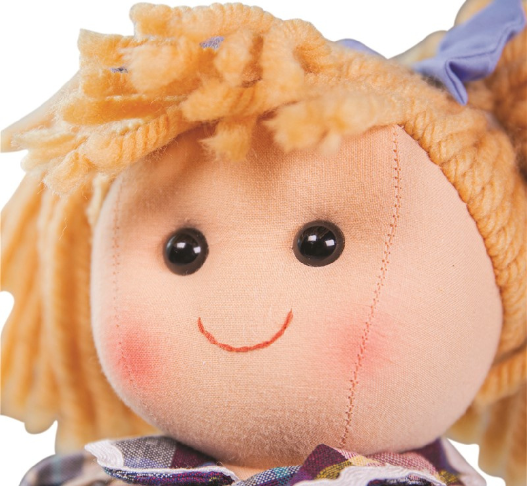 Katie - Muñeca de tela mediana