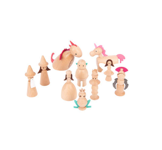Figuras encantadas de madera - Tickit