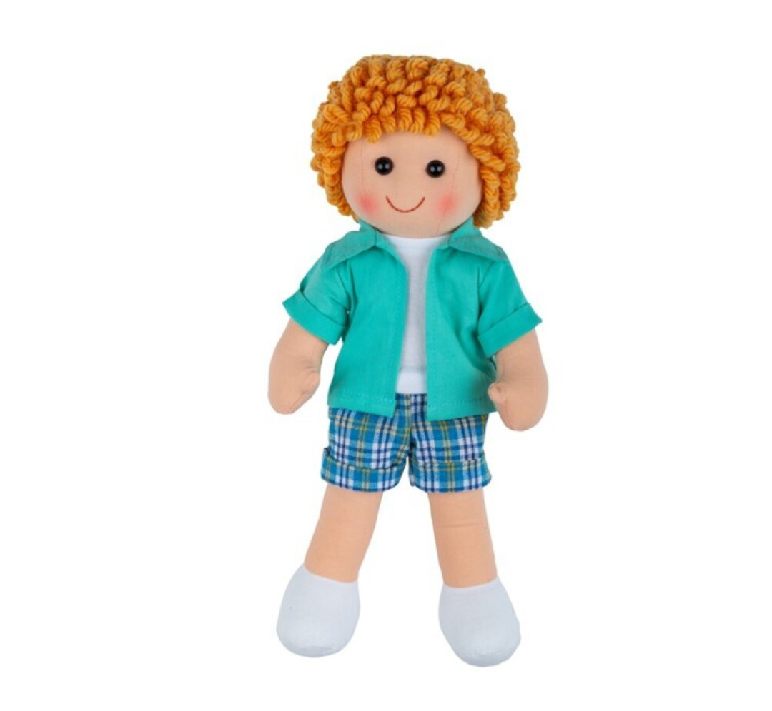 Jacob - Muñeca de tela pequeña