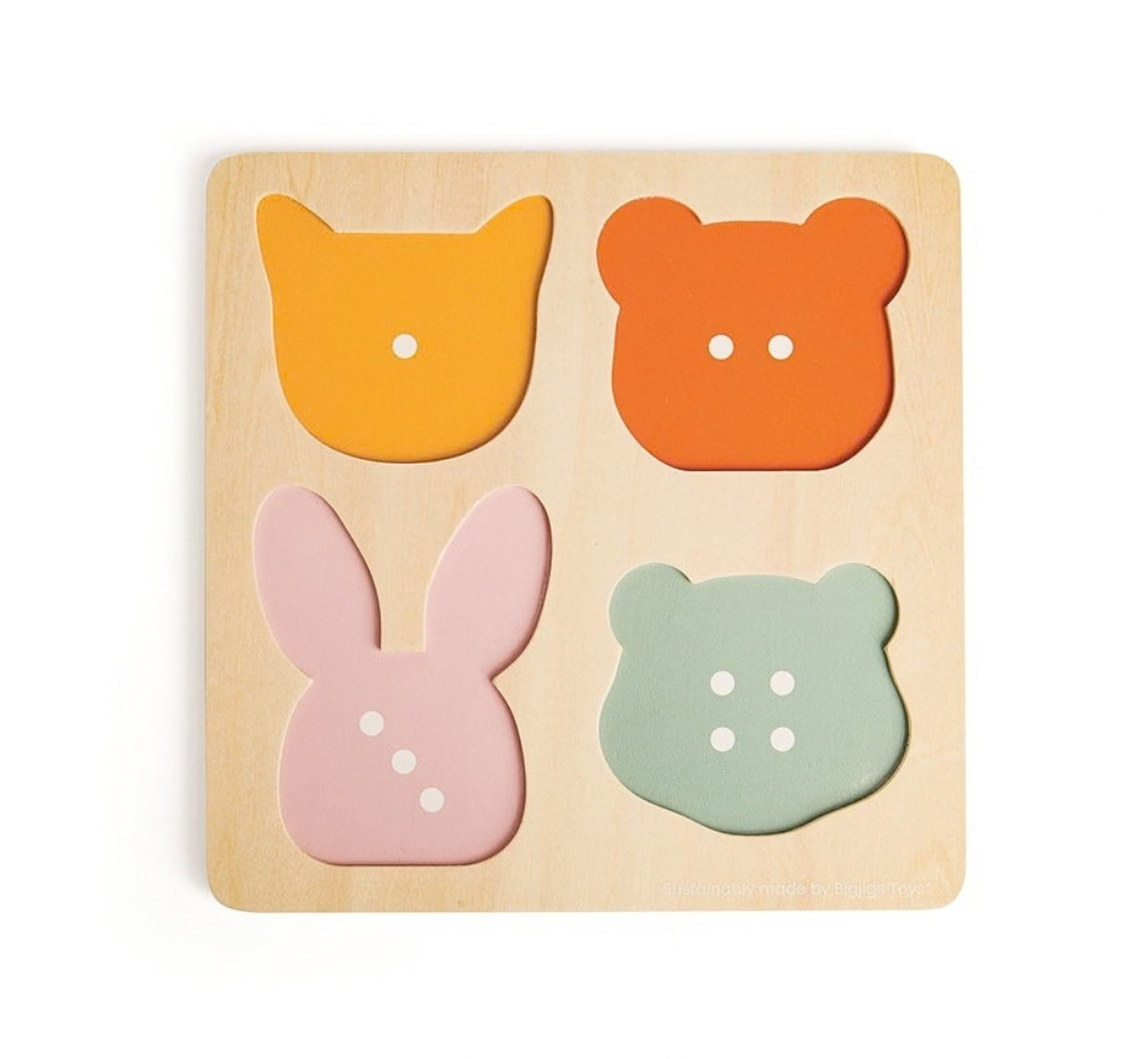 Puzzle animales del bosque