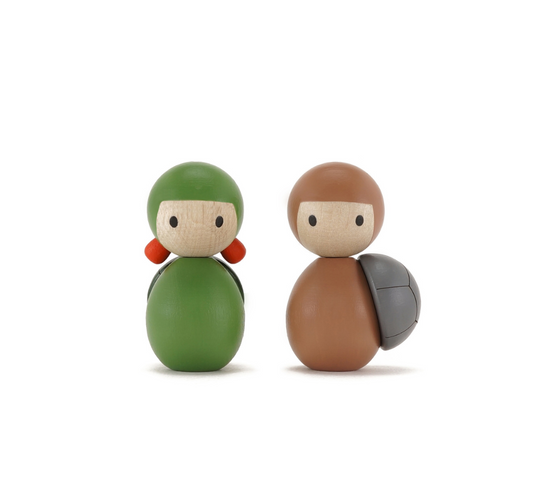 Sonya & Albert - CLiCQUES - Figuras de madera