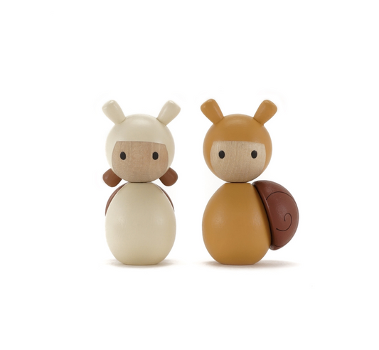 Suzy & Tony - CLiCQUES - Figuras de madera