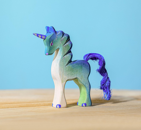 Unicornio verde bebé - Bumbu Toys