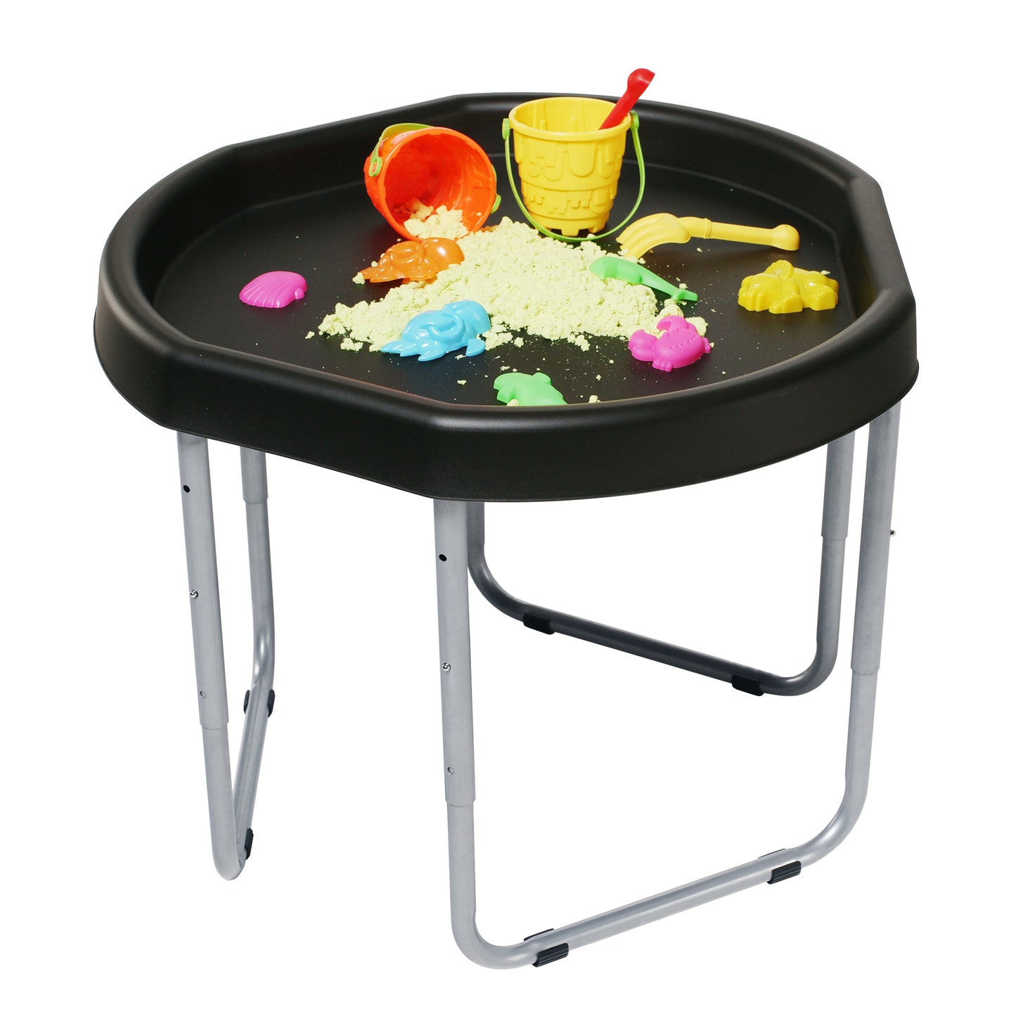 Bandeja Tuff Tray Hexacle con patas - Negra