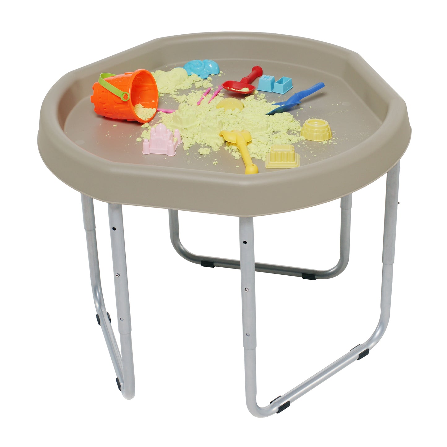 Bandeja Tuff Tray Hexacle con patas - Sand Taupe.